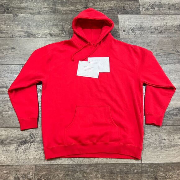 RARE! Laufey Red Valentine Hoodie - Men's Size 3XL XXL - Picture 1 of 6